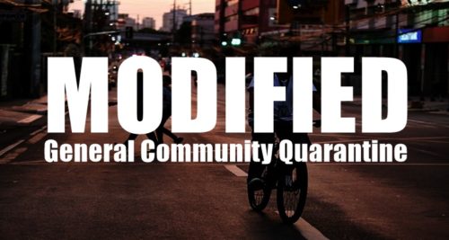 Modified GCQ Guidelines