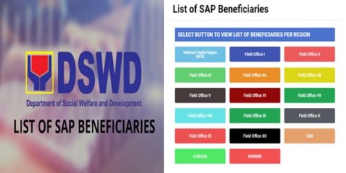 SAP Beneficiaries DSWD 2