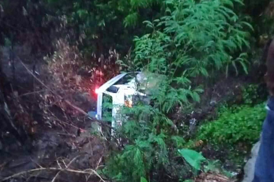 Ambulance Fell in Cagayan