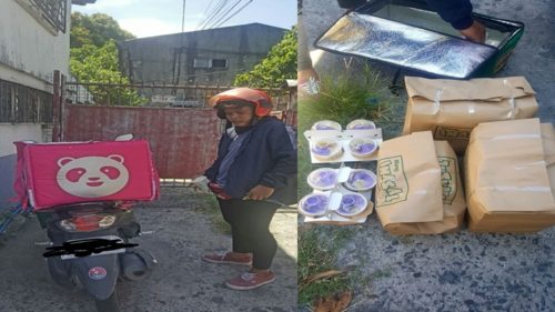 Disappointed Food Panda Rider