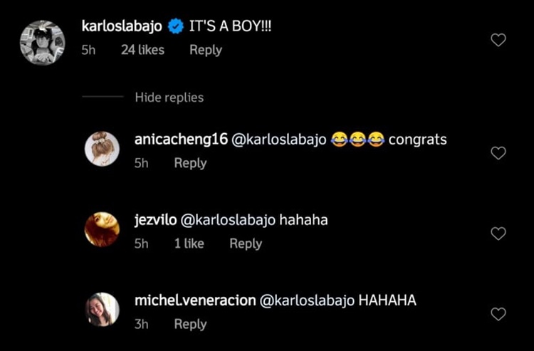 jk labajo comment
