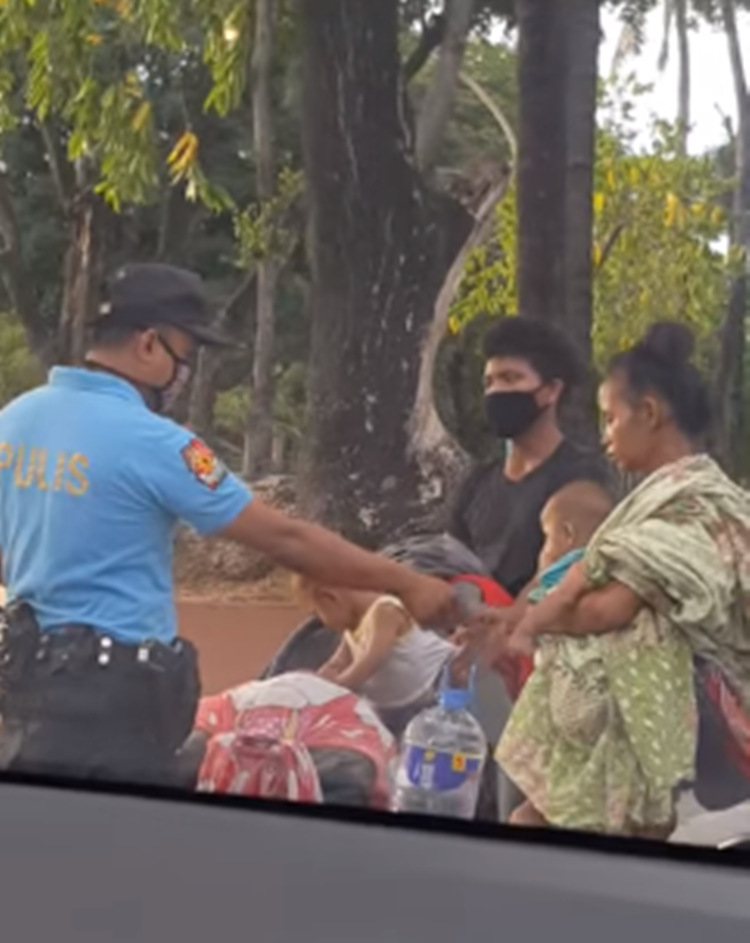 Kind-Hearted Policeman