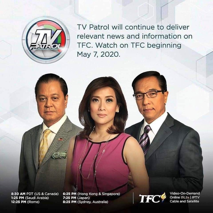 TV Patrol Uses Other Platfroms After ABSCBN Went OffAir