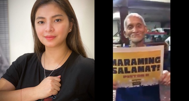 Angel Locsin w/ Bea Alonzo Help Tatay Elmer, Old Man Thanks Actress