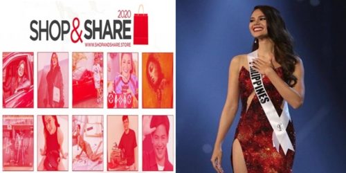 Catriona Gray pin Shop & Share 3