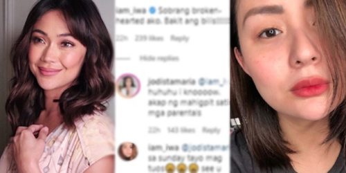 Jodi Sta Maria, Iwa Moto Messages