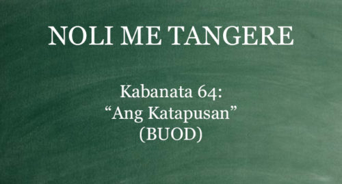 KABANATA 64 NOLI ME TANGERE