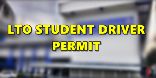 LTO Student Driver Permit