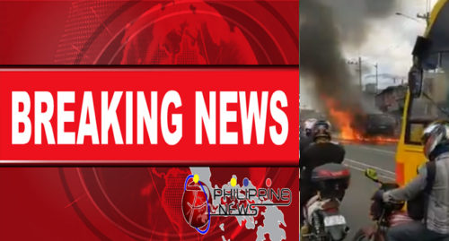 QUEZON CITY VEHICLE FIRE