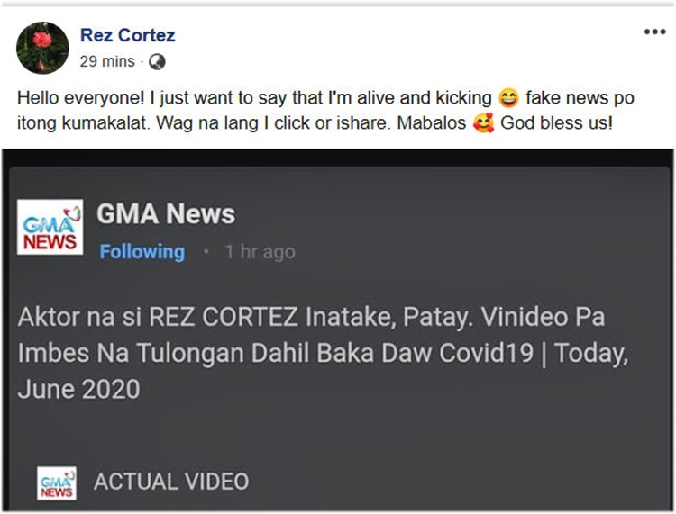 Rez Cortez Death