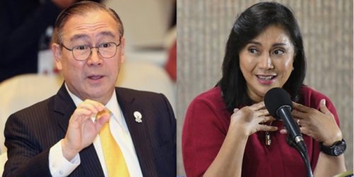 Teodoro Locsin & Leni Robredo