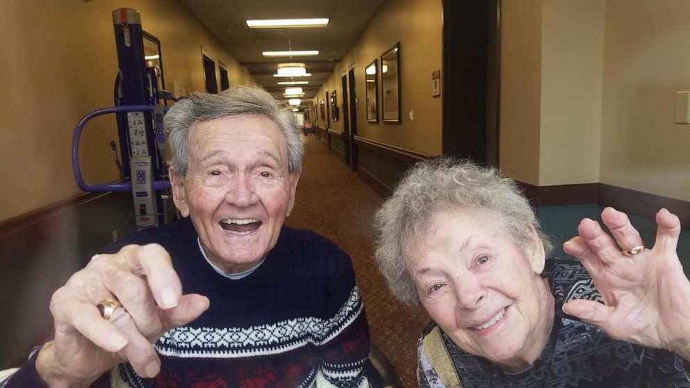 90-year-old Couple Reunite