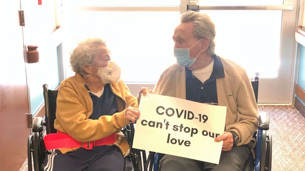 90-year-old Couple Reunite