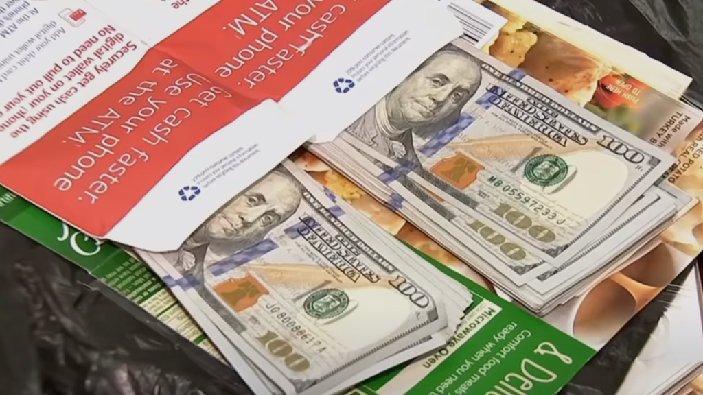 Customs Seizes Dollar Bills