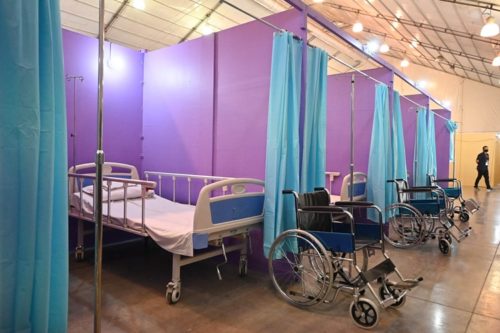 Coronavirus Positive Health Worker