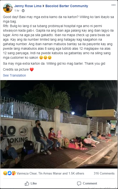 Sick People Sleep On Sidewalk Overnight Just To Get Priority Number