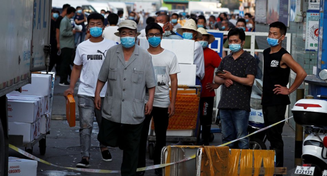 Beijing Market Shutdown As New Coronavirus Cases Rise
