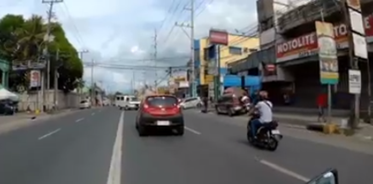 Fast-Driving Rider