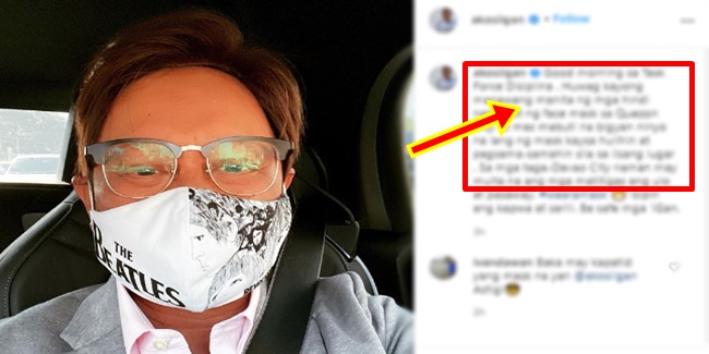 Arnold Clavio Posts Message for "Task Force Disiplina" In ...