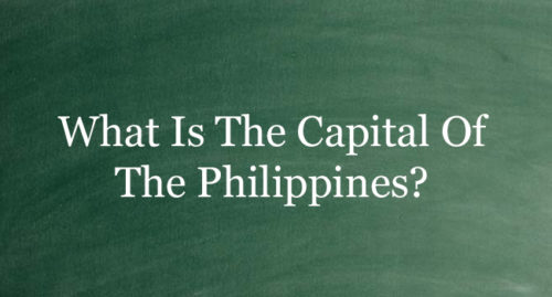 CAPITAL OF THE PHILIPPINES