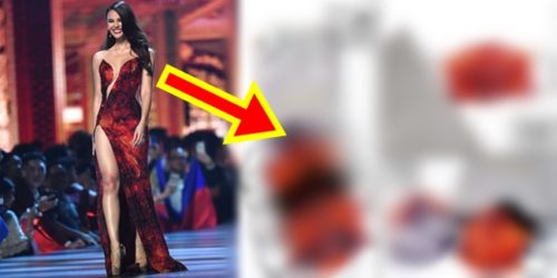 Catriona Gray & Mak Tumang face mask