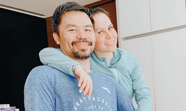 Jinkee Pacquiao's pambahay are Gucci, Louis Vuitton pajamas