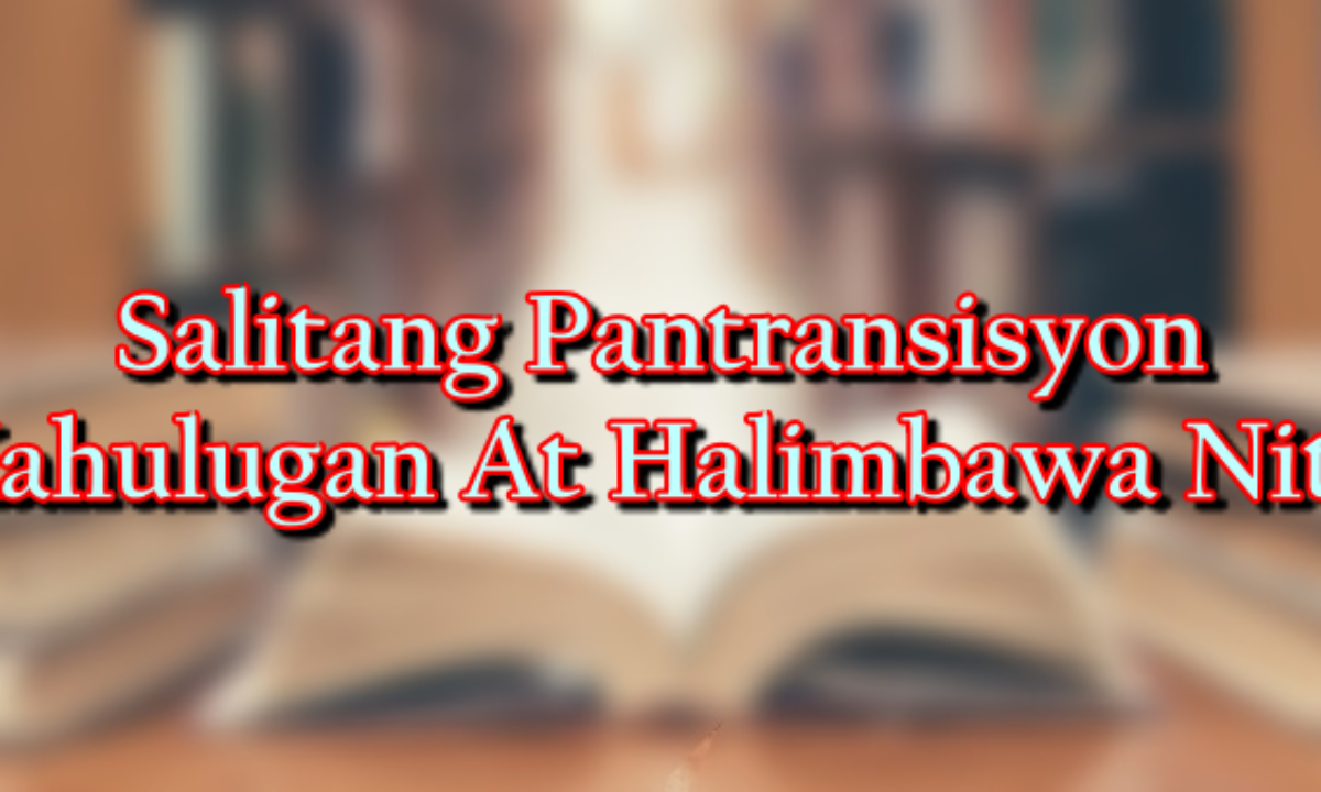 36+ Ano ang kahulugan ng pagtitilad tilad information