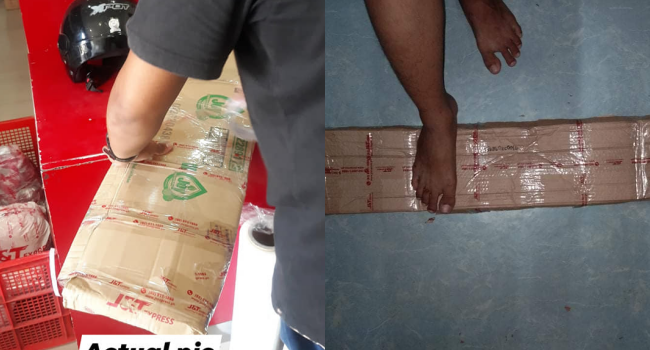 J&T Replaces Package - Netizen Sends Skateboard, Receiver Got Flowers
