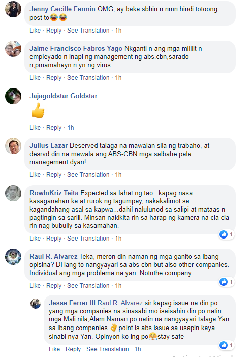 ABS-CBN Employee Calls Out Network, Shares Alleged Stories Of Abuse