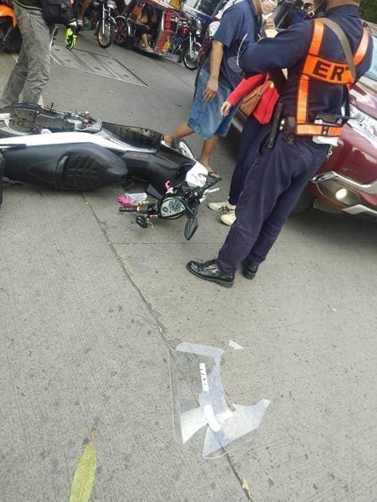 Another Motorcycle Rider Expresses Dismay After Suffering Road Accident ...