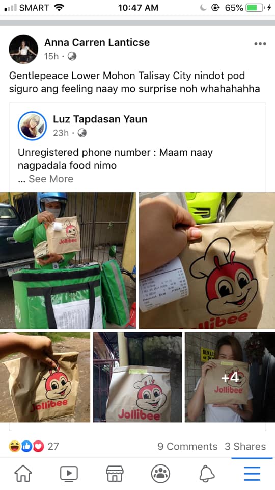 Food from Random Person