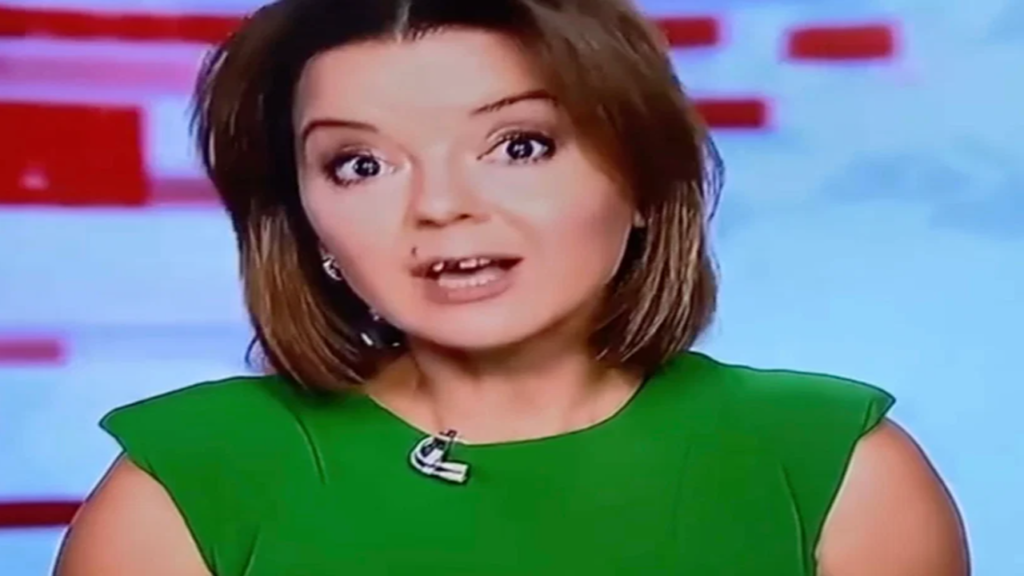 Ukrainian News Anchor