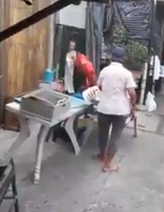 Employer Forcibly Evicting