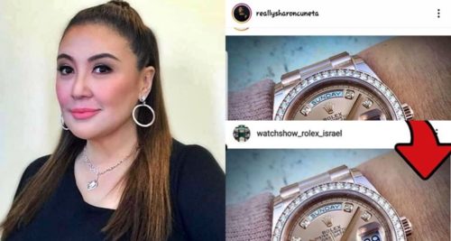 sharon cuneta rolex