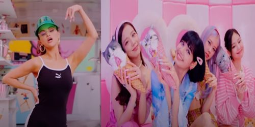 BLACKPINK Selena Gomez Ice Cream Music Video