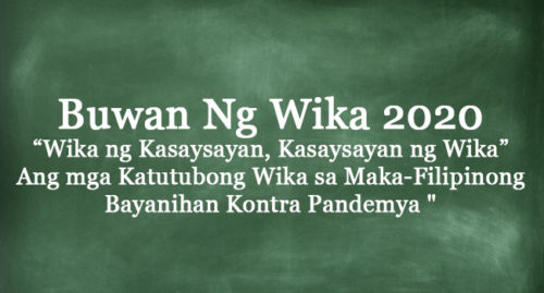 BUWAN NG WIKA 2020