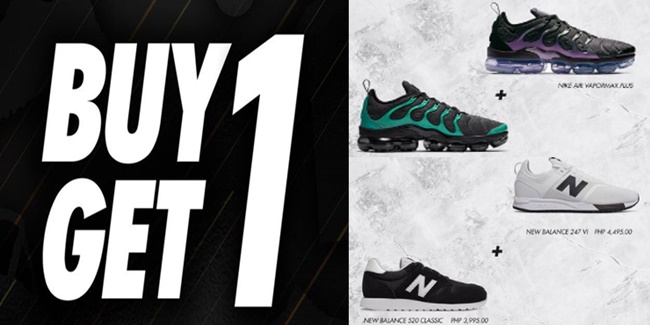 buy one get one shoes