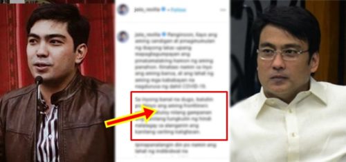 Jolo Revilla, Senator Bong Revilla