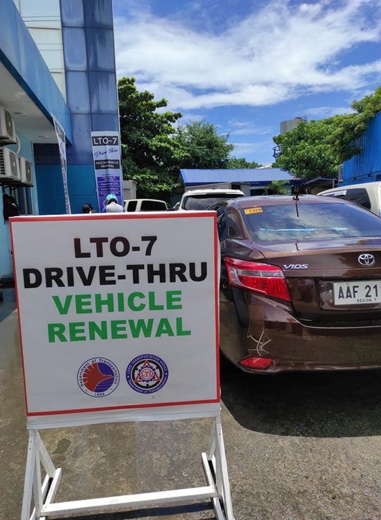 Drive-Thru Vehicle Registration