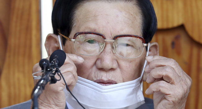 SOUTH KOREAN SECT LEADER