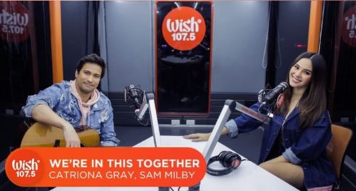 catriona gray sam milby