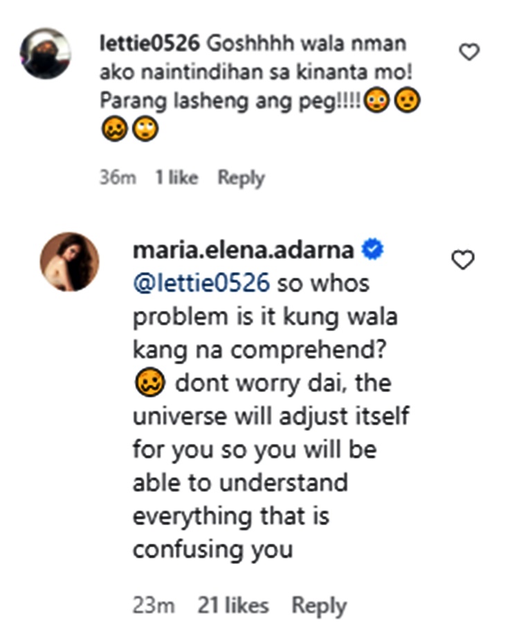 ellen adarna comment