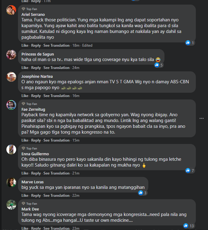 Kapamilya Journalist Calls Out Congressmen Asking ABS For Coverage