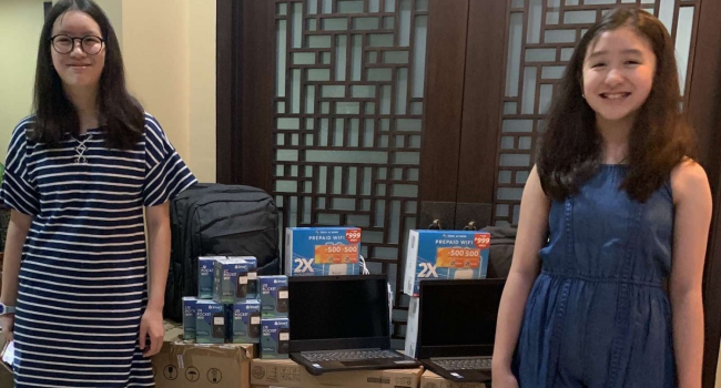 2 Sisters Raise P426,000 To Buy Teachers Laptops For Blended Learning