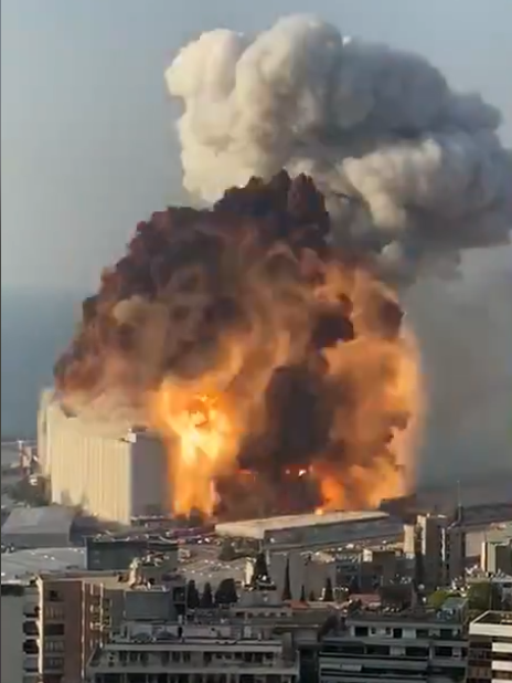 Beirut Blast Caused Shockwaves Up To 240Km Away, 70 Dead, 4000 Hurt