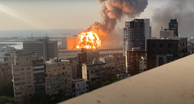 Unseen Footage Of Beirut Blast Shows Destruction Of Shockwaves