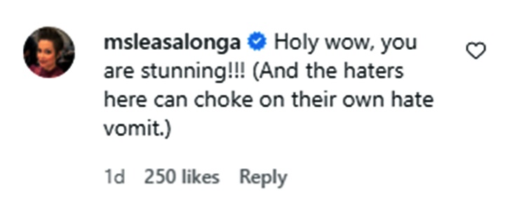 lea salonga comment