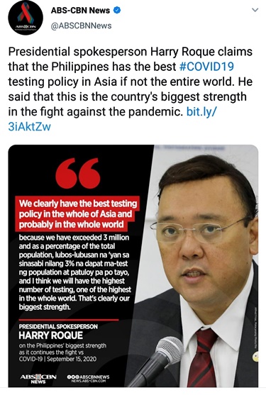 Harry Roque Says PH Has 