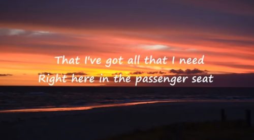 Passenger Seat Lyrics
