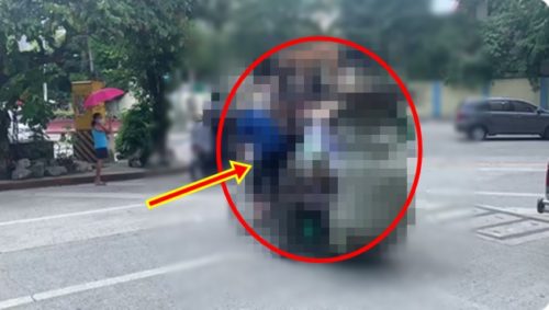 Poor Man Lives with Kids, Dogs Pedicab